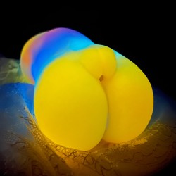 luminous colorful silicone pocket vagina 11