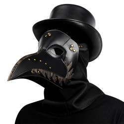 steampunk wing splice hooked beak mask