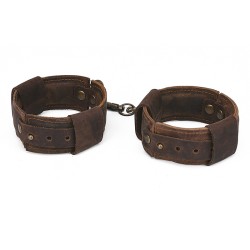 pair of vintage shackles